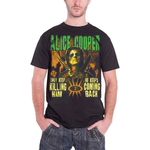 Alice Cooper Unisex Adult Graveyard T-Shirt