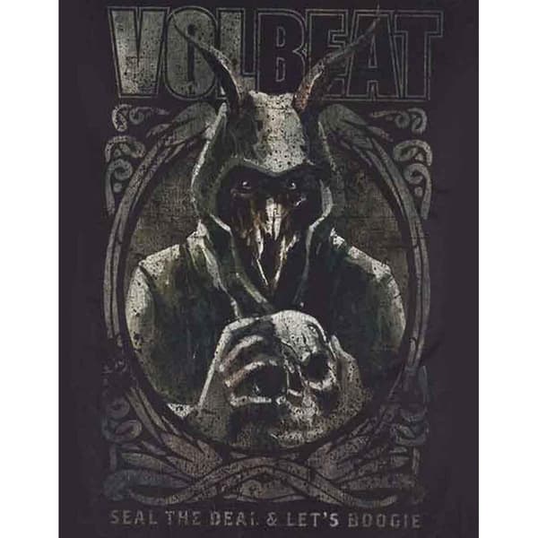 Volbeat Unisex vuxen getskalle T-shirt för vuxna