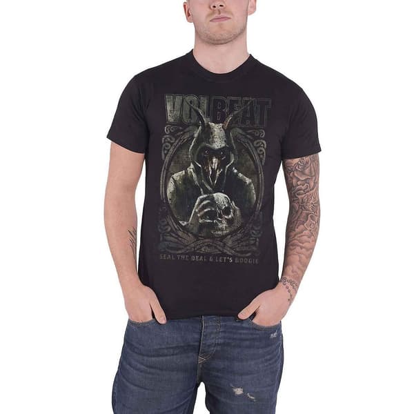 Volbeat Unisex vuxen getskalle T-shirt för vuxna