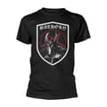 Miniatyrbillede 1 af 2: Bathory Unisex T-shirt med skjold til voksne