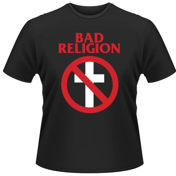 Bad Religion Unisex Adult Cross Buster T-Shirt