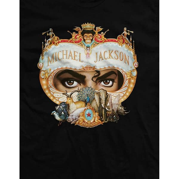 Michael Jackson Unisex Adult Dangerous T-Shirt