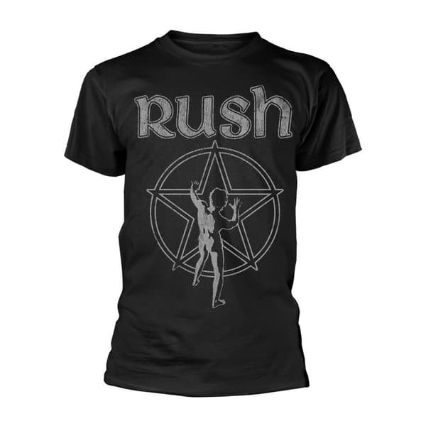 Rush Unisex Adult Starman T-Shirt