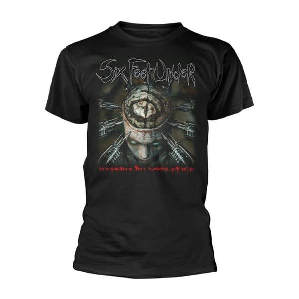 Six Feet Under Unisex T-shirt för vuxna med maximalt våld Black S