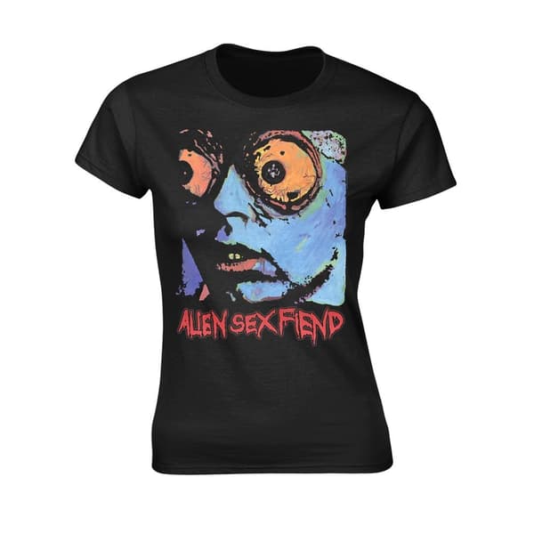 Alien Sex Fiend T-shirt för kvinnor/damer med syrabad