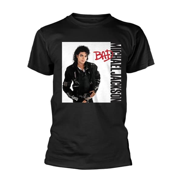 Michael Jackson Unisex Adult Bad T-Shirt