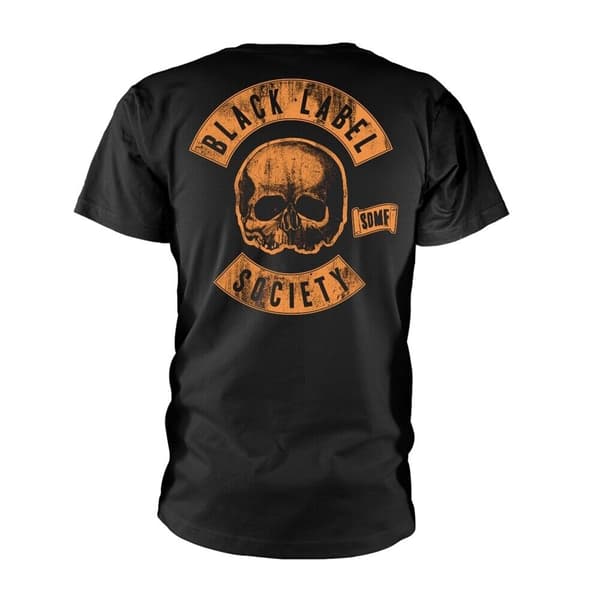 Black Label Society Unisex vuxen Hell Riding Worldwide T-Shirt