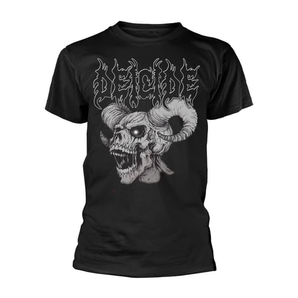 Deicide Unisex vuxen Skull Horns T-Shirt