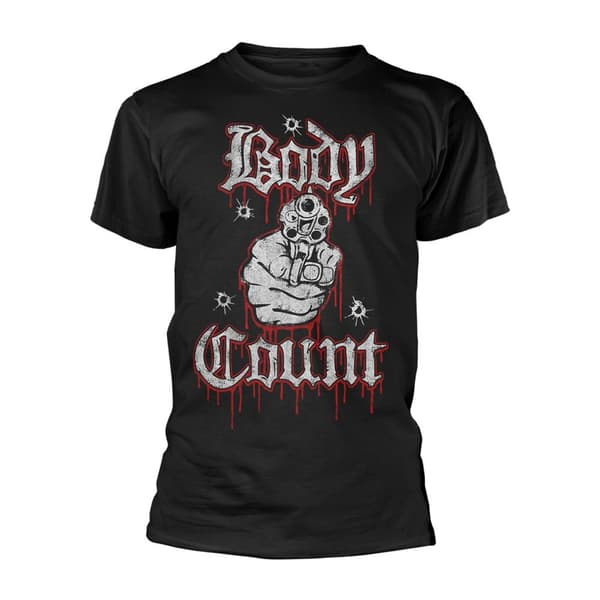 Body Count Unisex T-shirt til voksne, der taler lort Black S