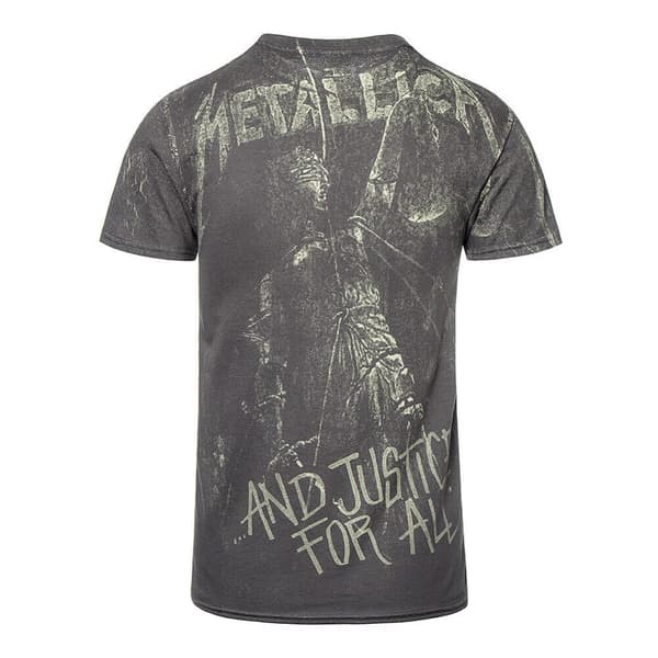 Metallica Unisex voksen og retfærdighed for alle Neon T-shirt