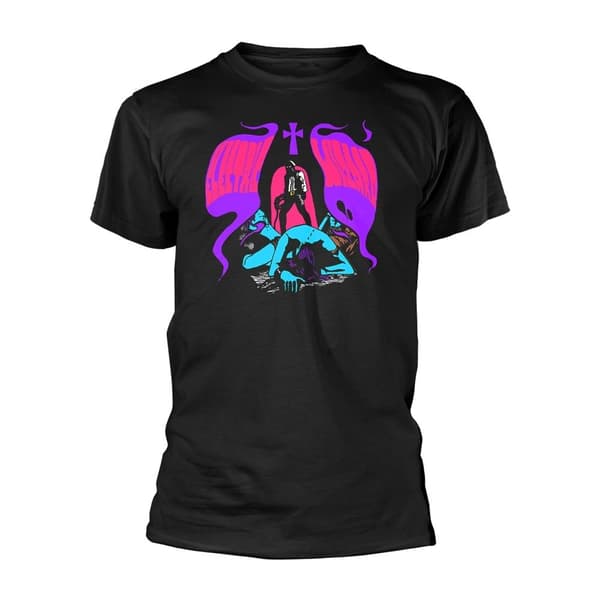 Electric Wizard Unisex T-shirt med tryk på ryggen af heksefinder for voksne
