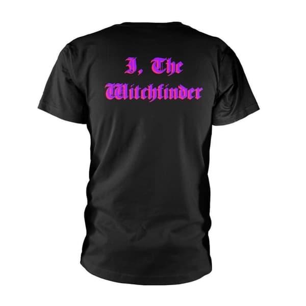 Electric Wizard Unisex T-shirt med tryk på ryggen af heksefinder for voksne