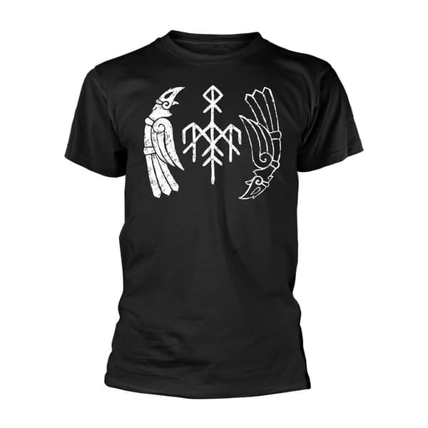Wardruna Unisex voksen Kvitravn økologisk T-shirt