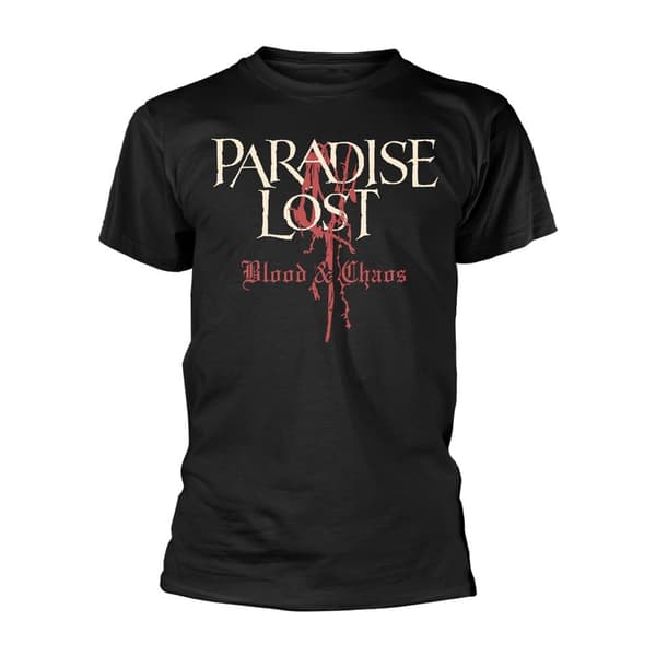 Paradise Lost Unisex T-shirt til voksne med blod og kaos