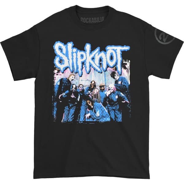 Slipknot Unisex vuxen Tattered & Torn Back Print 20th Anniversary T-Shirt