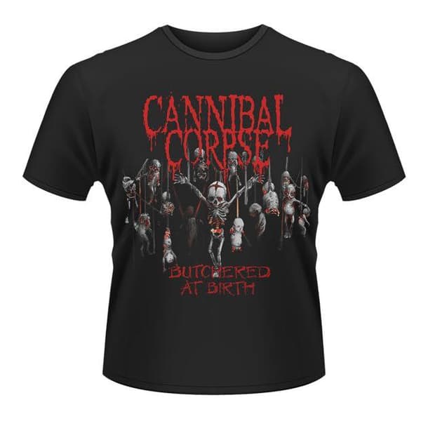 Cannibal Corpse Unisex Adult Butchered At Birth 2015 T-Shirt