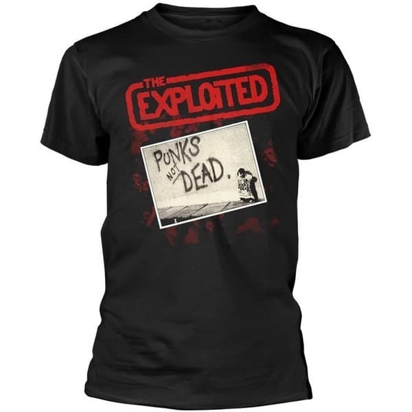 The Exploited Unisex T-shirt til voksne Punks Not Dead