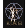 Miniatyrbillede 3 af 4: Rush Unisex voksen Starman Glow T-shirt til voksne