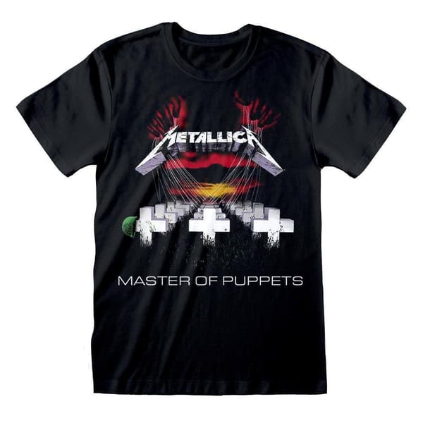 Metallica - Master Of Puppets Tracks Heren Tshirt - Zwart | Attitude H Metallica - Master Of Puppets Tracks Heren Tshirt - Zwart | Attitude H