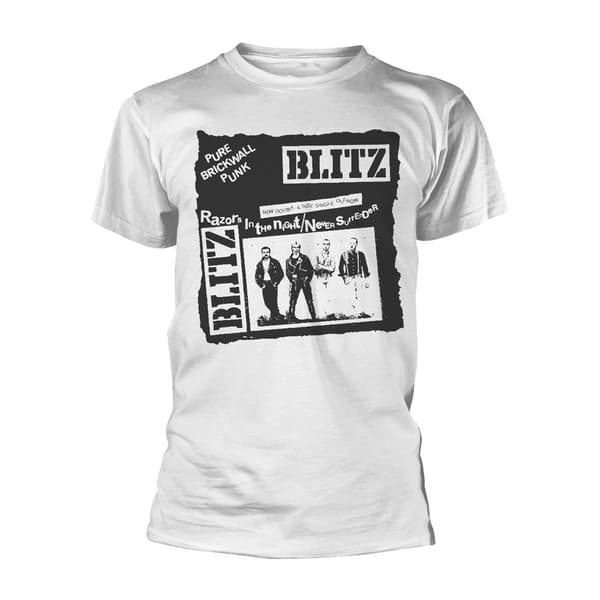 Blitz Unisex T-shirt til voksne med ren murstensvæg