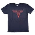 Miniatyrbillede 1 af 3: Van Halen Unisex T-shirt med logo til voksne