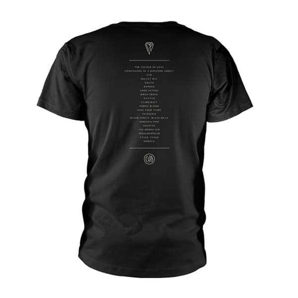 The Smashing Pumpkins Unisex Adult Cyr Track List T-Shirt