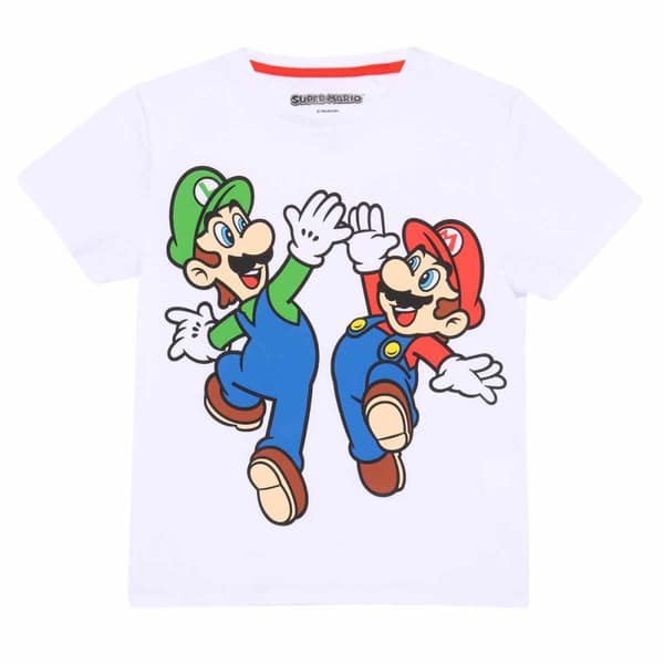 Super Mario Childrens/Kids Mario & Luigi T-Shirt
