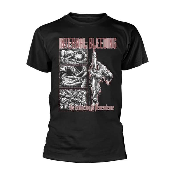 Internal Bleeding Unisex T-shirt til voksne om udryddelse af velvilje