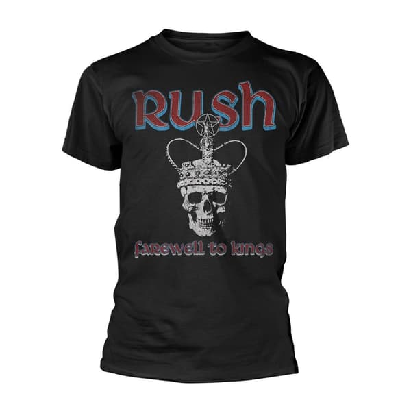 Rush Unisex Adult Farewell To Kings T-Shirt