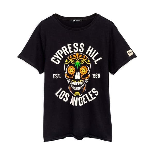 Cypress Hill Unisex LA T-shirt til voksne Black S