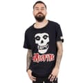Miniatyrbilde 4 av 5: Misfits Unisex Adult Skull T-Shirt