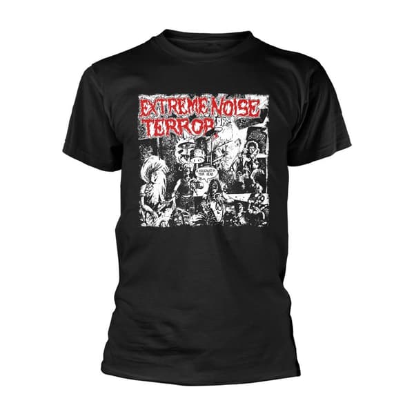 Extreme Noise Terror Unisex Adult Holocaust T-Shirt Black M