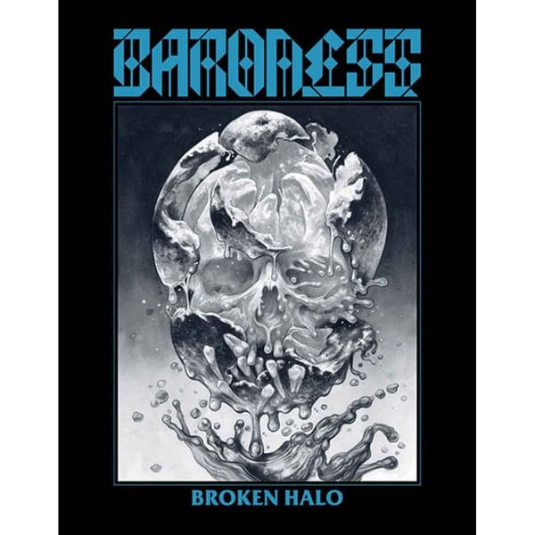 Baroness Unisex vuxen Broken Halo bomulls-T-Shirt för vuxna