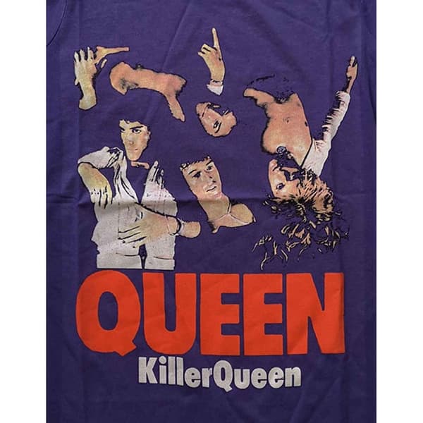Queen Kvinnor/Damer Killer Cotton T-Shirt
