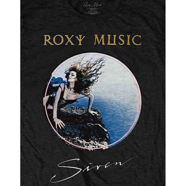 Roxy Music Unisex Adult Siren Cotton T-Shirt