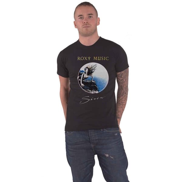 Roxy Music Unisex Adult Siren Cotton T-Shirt
