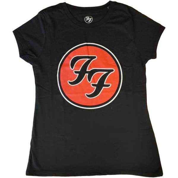 Foo Fighters Womens/Ladies Logo Cotton T-Shirt
