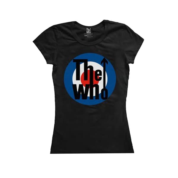 The Who Dame/Ladies Target T-shirt til kvinder/damer