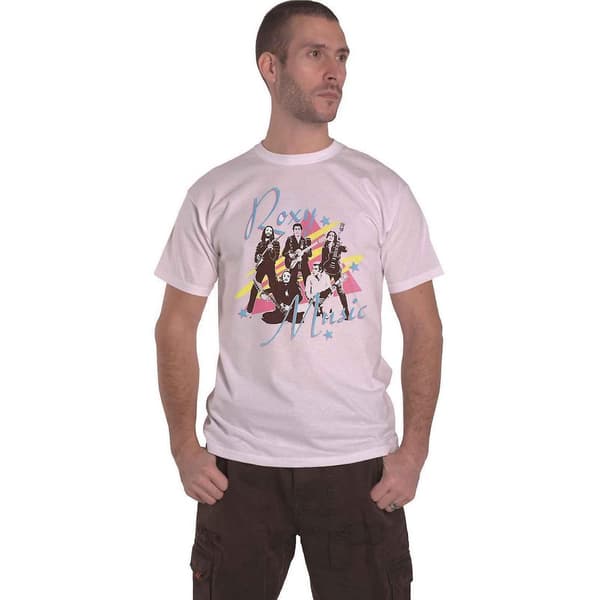 Roxy Music Unisex voksen guitar bomulds T-shirt
