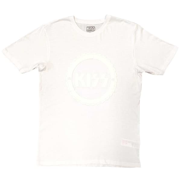 Kiss Unisex Adult Buzzsaw Cotton Logo T-Shirt