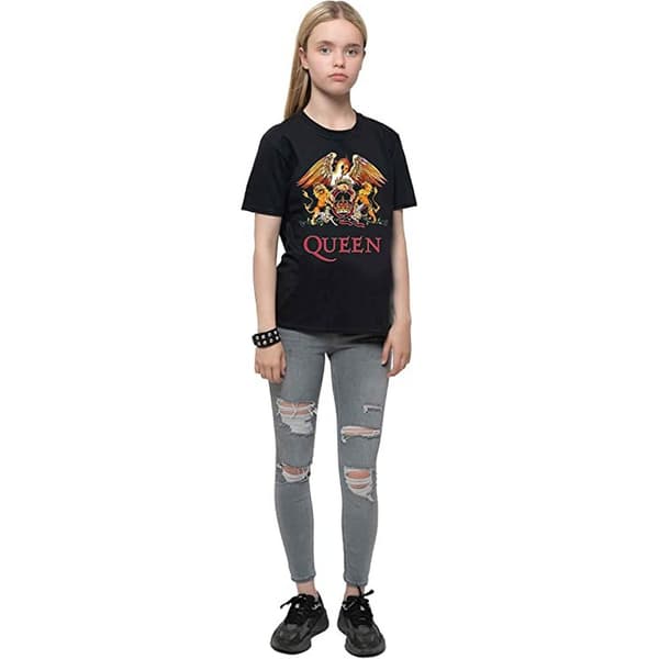 Queen Barn/Kids Classic Crest Cotton T-Shirt