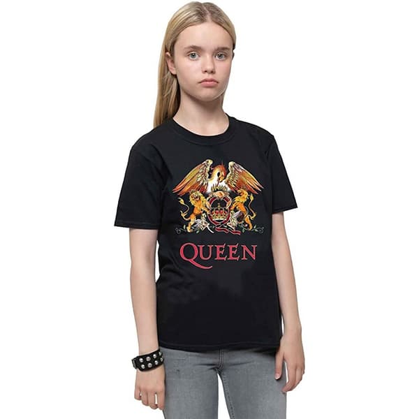 Queen Barn/Kids Classic Crest Cotton T-Shirt