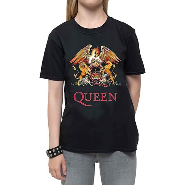 Queen Barn/Kids Classic Crest Cotton T-Shirt