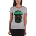 Miniatyrbillede 1 af 2: Pantera Dame/kvinde Snakebite XXX Label Heather T-shirt til kvinder/damer