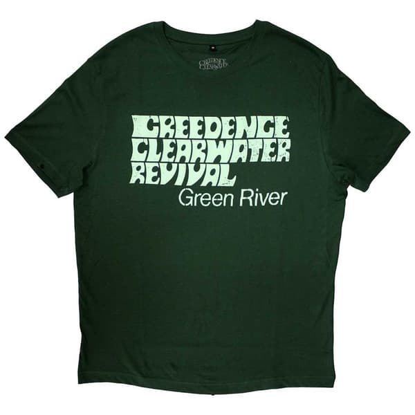 Creedence Clearwater Revival Unisex Adult Green River T-Shirt