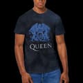 Miniatyrbillede 2 af 2: Queen Unisex T-shirt med våbenskjold for voksne