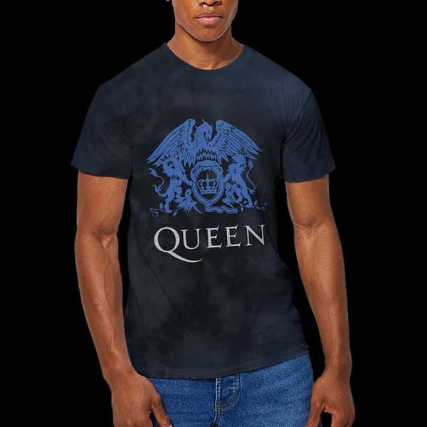 Queen Unisex T-shirt med våbenskjold for voksne