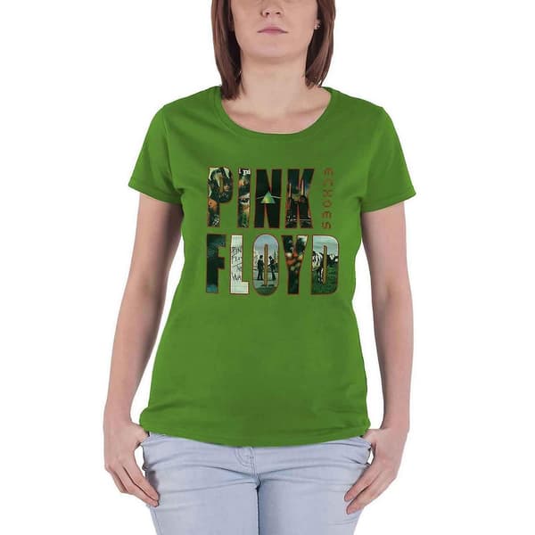 Pink Floyd Womens/Ladies Echoes Album Montage T-Shirt