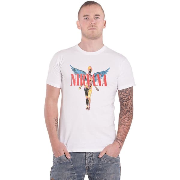 Nirvana Unisex Adult Angelic Cotton T-Shirt