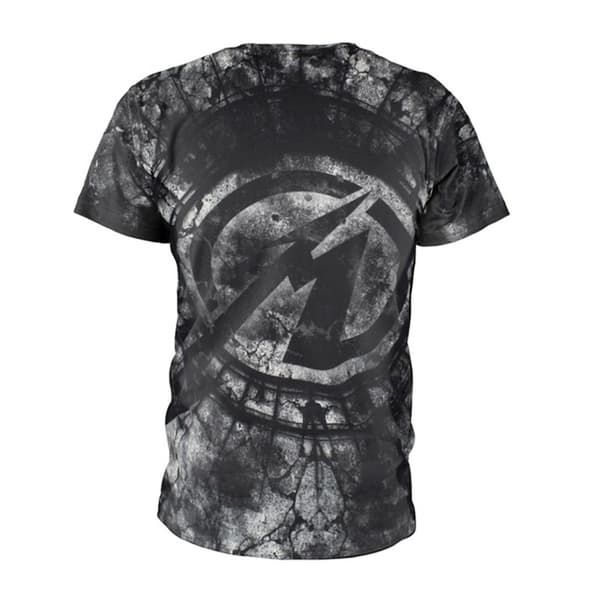 Metallica Unisex vuxen Stoned Justice T-shirt med tryck överallt